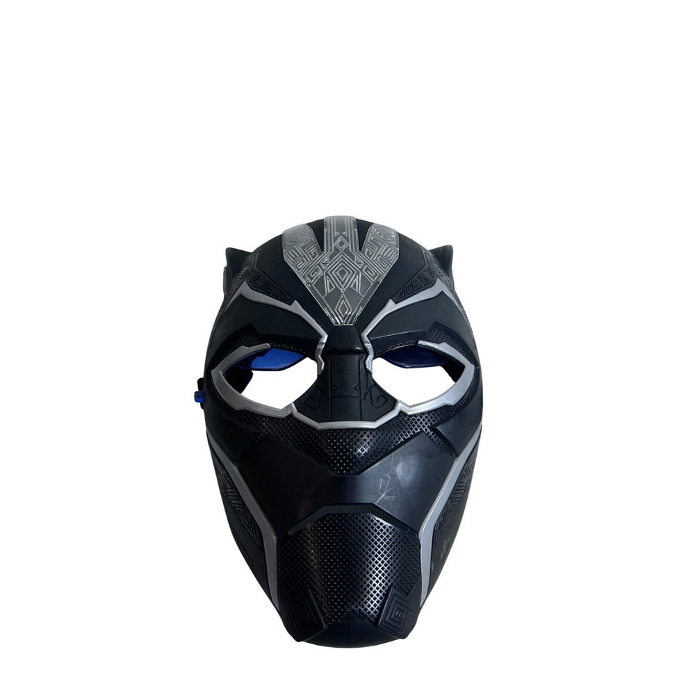 Marvel Black Panther Vibranium Power FX Mask O/S Black Light Up Kids
